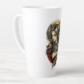 Moonbound Guardian She of the Wolf Moon Lunar Wolf Latte Mok (Linkerhoek)