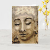 MoonCards, cartes de voeux vierges, chant (Fleur jaune)