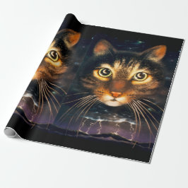 MoonCat Cadeaupapier