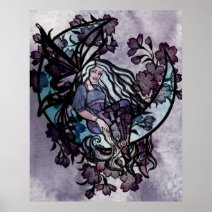 MoonChild Fairy Fairies Moon Child godin moon Poster
