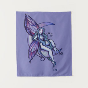 MoonChild Fairy Moon Child Faerie Art Fae Wandkleed