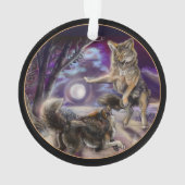 Moondancer Coyotes Ornament (achterkant)