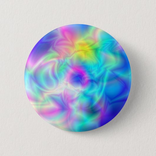Moondial's 'Iced Dreaming' Ronde Button 5,7 Cm (Voorkant)