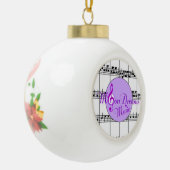 MoonDreams Music Ceramic Ornament (Bell) (Links)