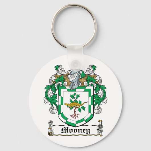 Mooney Family Crest Sleutelhanger (Voorkant)