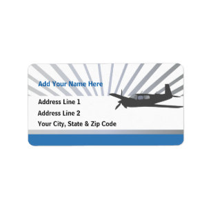 Mooney M20 Aviation Etiket