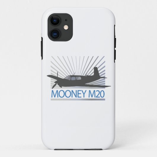 Mooney M20 Vliegtuig Case-Mate iPhone Case (Achterkant)