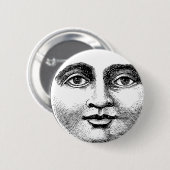 MOONFACE RONDE BUTTON 5,7 CM (Voorkant /achterkant)