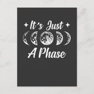 Moonfasen Astronomie Earth Solar System Planet Briefkaart