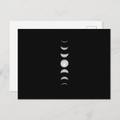 Moonfasen Briefkaart (Voorkant / Achterkant)