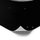 Moonfasen en -stangen poster (Hoek)