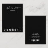 Moonfasen Veroorbaar lijst beeldscherm toevoegen l Visitekaartje (Voorkant / Achterkant)