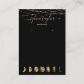 Moonfasen Veroorbaar lijst beeldscherm toevoegen l Visitekaartje (Voorkant)