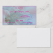 Moonflower Collage-pas Visitekaartje (Voorkant / Achterkant)