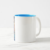 Moonflower Oracle Mug — Navire d'intention lunaire (Devant droit)