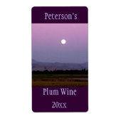 Moonglow Wine Label (Voorkant)