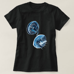MoonJellyfish waterverf art T-shirt