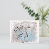 Moonlight Bamboe Briefkaart (Staand voorkant)