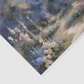 Moonlight betoverde tuin decoupage tissuepapier (Detail)