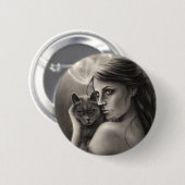 Moonlight-Button Ronde Button 5,7 Cm (Voorkant /achterkant)