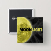 Moonlight-Button Vierkante Button 5,1 Cm (Voorkant /achterkant)