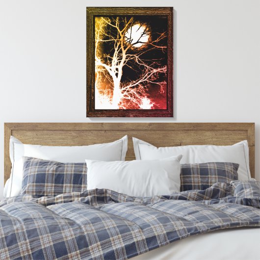 Moonlight Canvas Afdruk (Insitu (Slaapkamer))