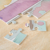 Moonlight Cats Puzzle – Five Black Cats Watercolor (Côté)