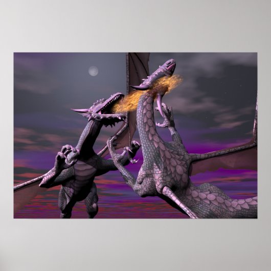 Moonlight Combat Poster (Voorkant)