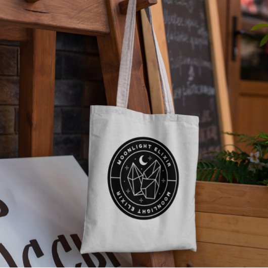 Moonlight Crystals Tote Bag