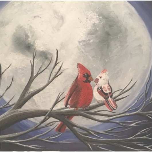 Moonlight Date Night Sticker (Voorkant)