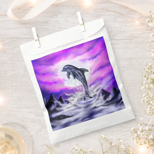 Moonlight Dolphin Bedankzakje (Geknipt)