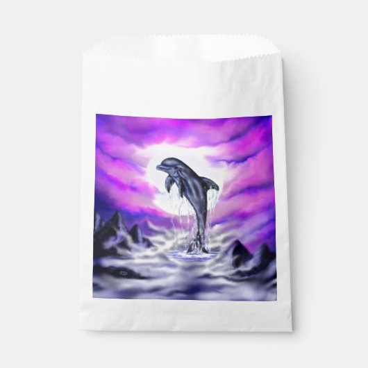 Moonlight Dolphin Bedankzakje (Voorkant)