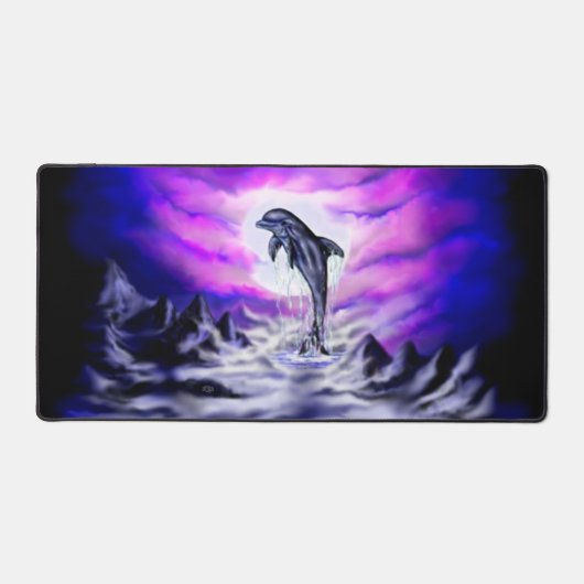 Moonlight Dolphin Bureaumat (Voorkant)