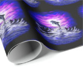 Moonlight Dolphin Cadeaupapier (Rol Hoek)