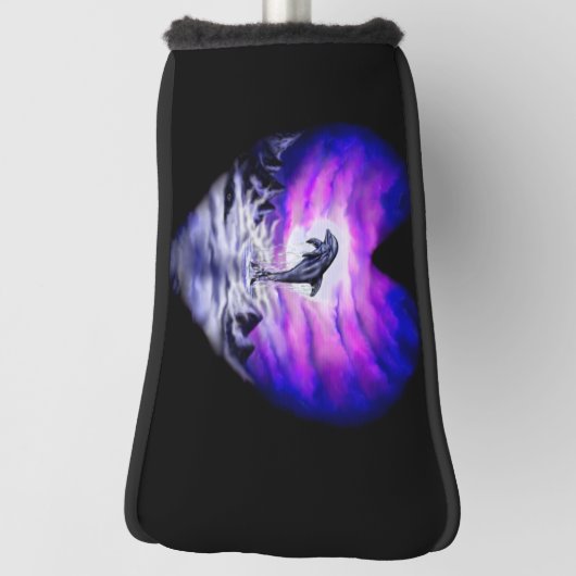 Moonlight Dolphin Golfheadcover (Draai 90)