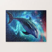 Moonlight Dolphin Legpuzzel (Horizontaal)
