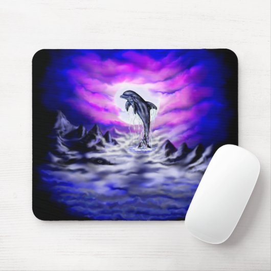 Moonlight Dolphin Muismat (Met muis)