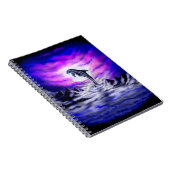 Moonlight Dolphin Notitieboek (Rechterzijde)
