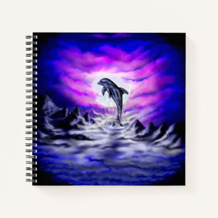 Moonlight Dolphin Notitieboek