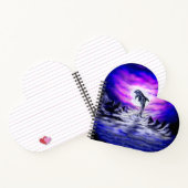 Moonlight Dolphin Notitieboek (Binnen)