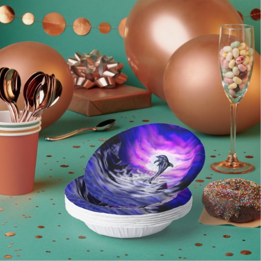 Moonlight Dolphin Papieren Kommen (Multi)