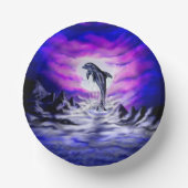 Moonlight Dolphin Papieren Kommen (Voorkant)