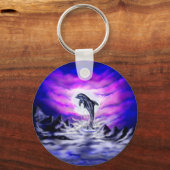 Moonlight Dolphin Sleutelhanger (Voorkant)