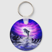 Moonlight Dolphin Sleutelhanger (Achterkant)