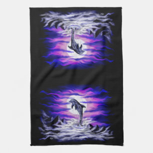Moonlight Dolphin Theedoek