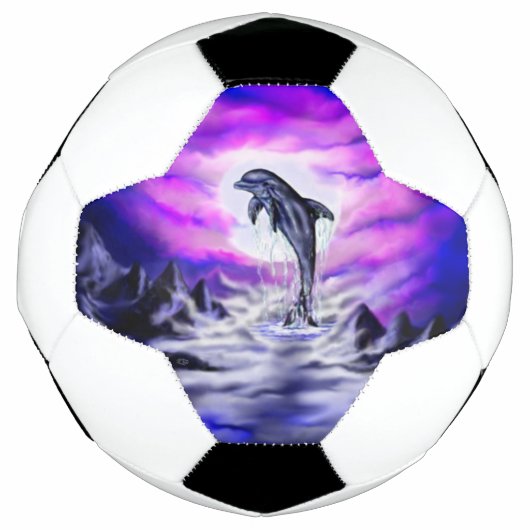 Moonlight Dolphin Voetbal (Voorkant)