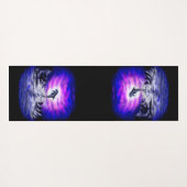 Moonlight Dolphin Yogamat (Achterkant (horizontaal))