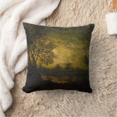 Moonlight (door Ralph Albert Blakelock) Kussen (Deken)
