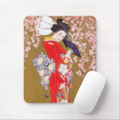 Moonlight en Cherry Blossom Muismat (Met muis)