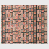 Moonlight en paddenstoelen cadeaupapier (Vlak)